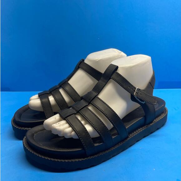 Just Be Black Women’s  Strappy Platform Sandal size 9 - Picture 3 of 10